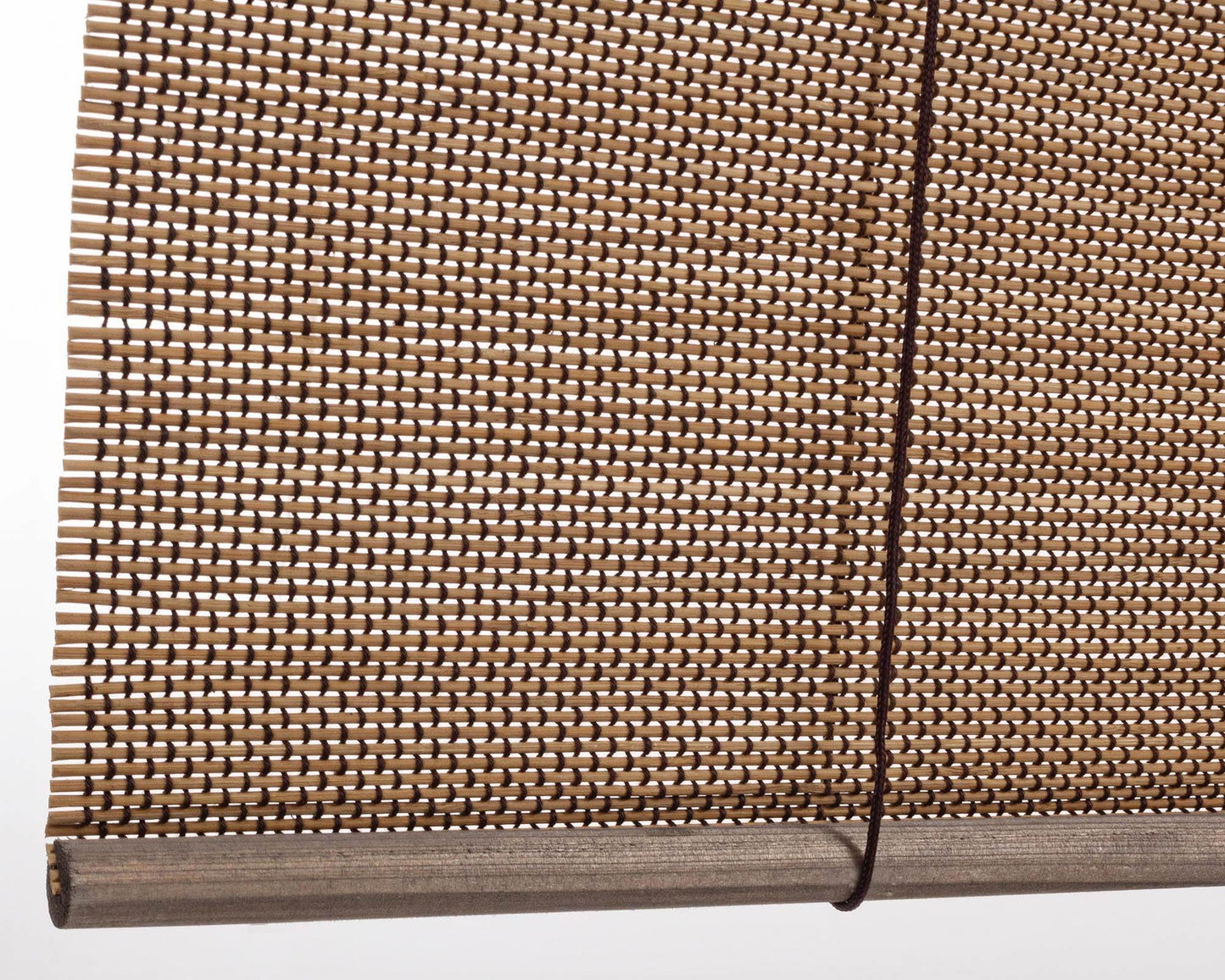 Tenda Pia Marrone 120x260h in Bamboo e Legno