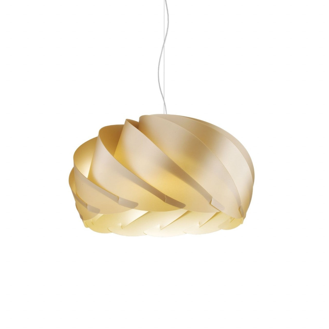Sospensione New Gold in Metallo Cromato Cm. 50 x 35h