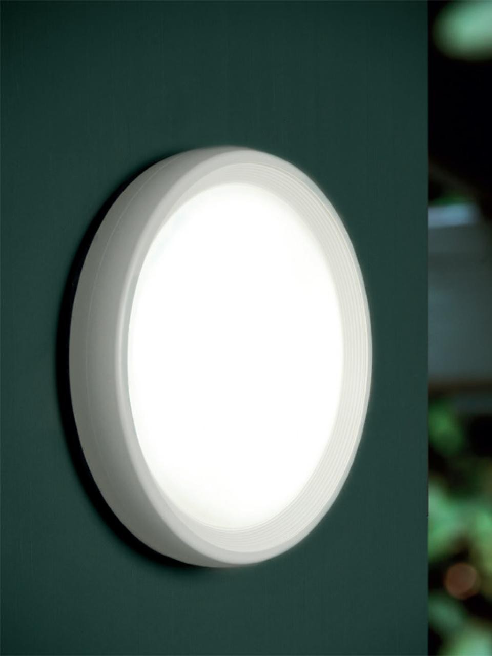 Plafoniera Tonda 18W Led 4000K linea loft bianco