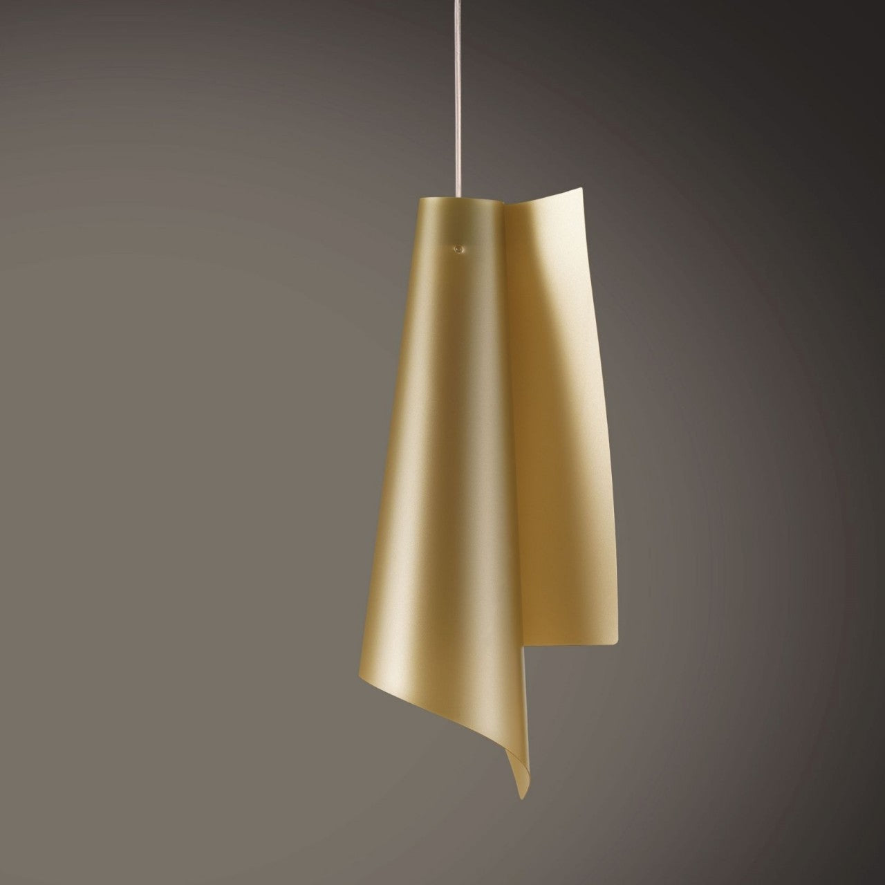 Sospensione New Gold in Metallo Cromato Cm. 27 x 68h