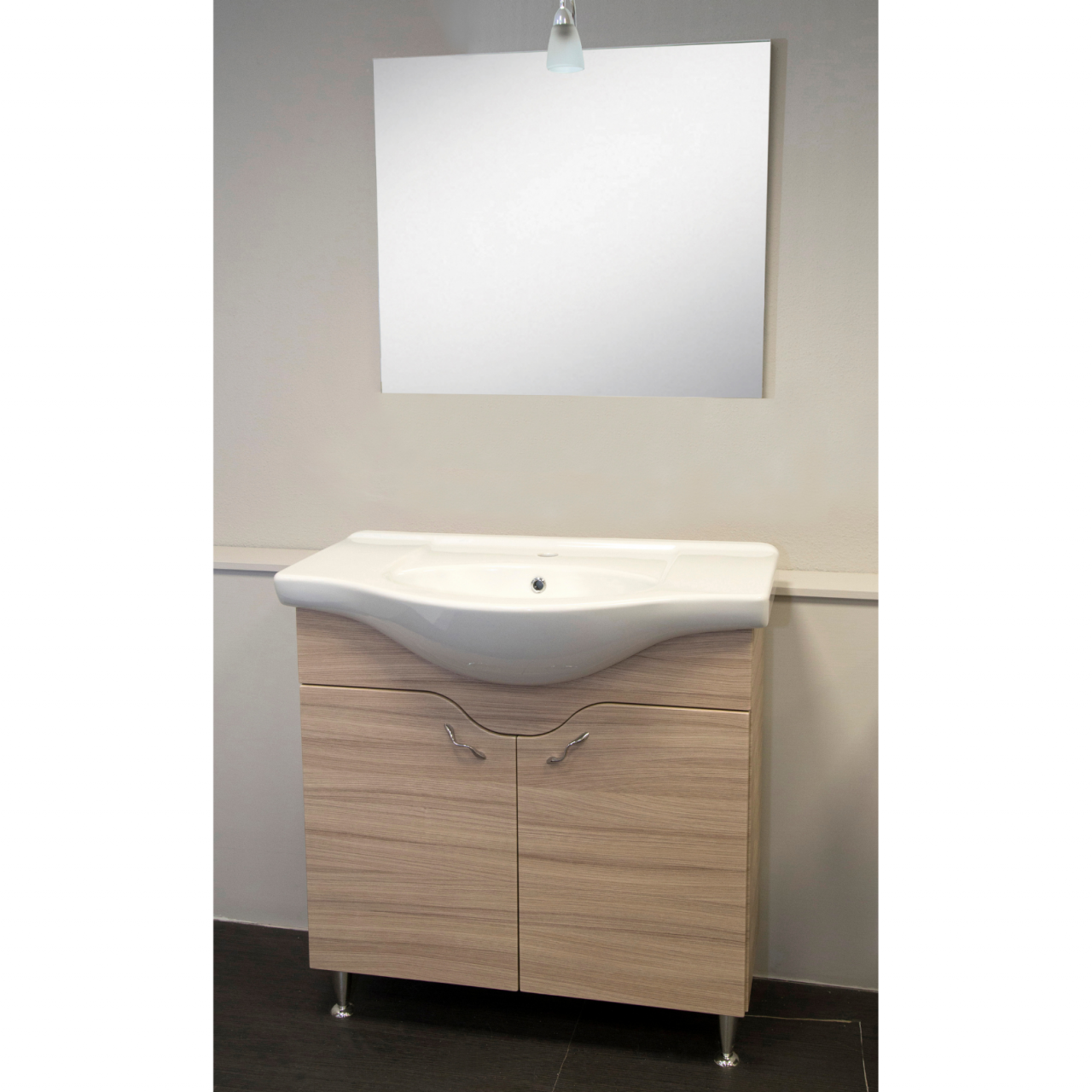 Mobile da Bagno Francesca Cm. 85 Olmo