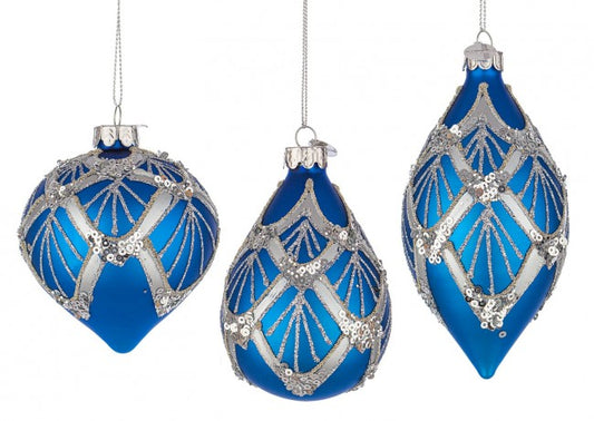 12x Pendaglio Vt Lux Blu