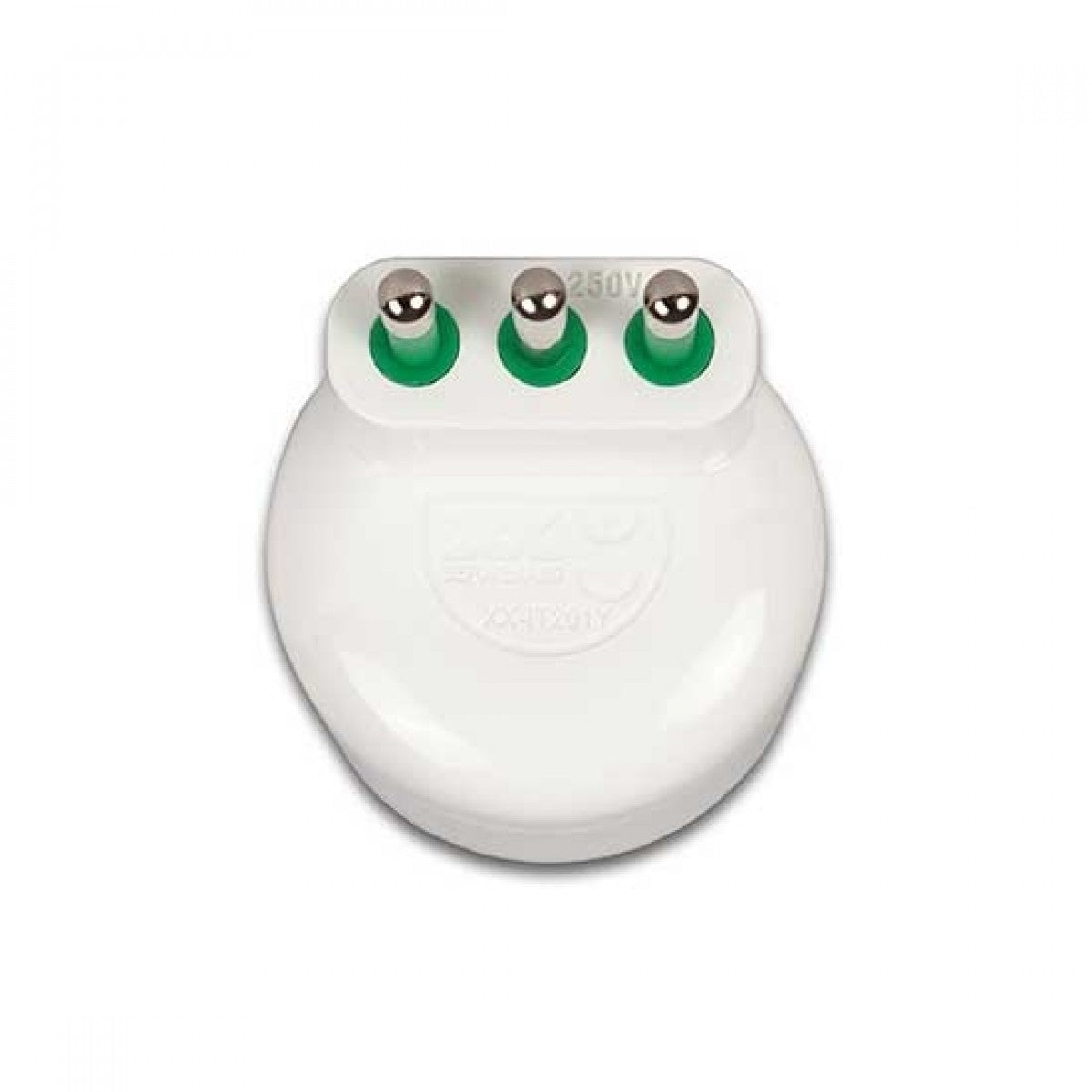 Adattatore Singolo Spina Asimmetrica Salvaspazio Spina 2P  T 10A