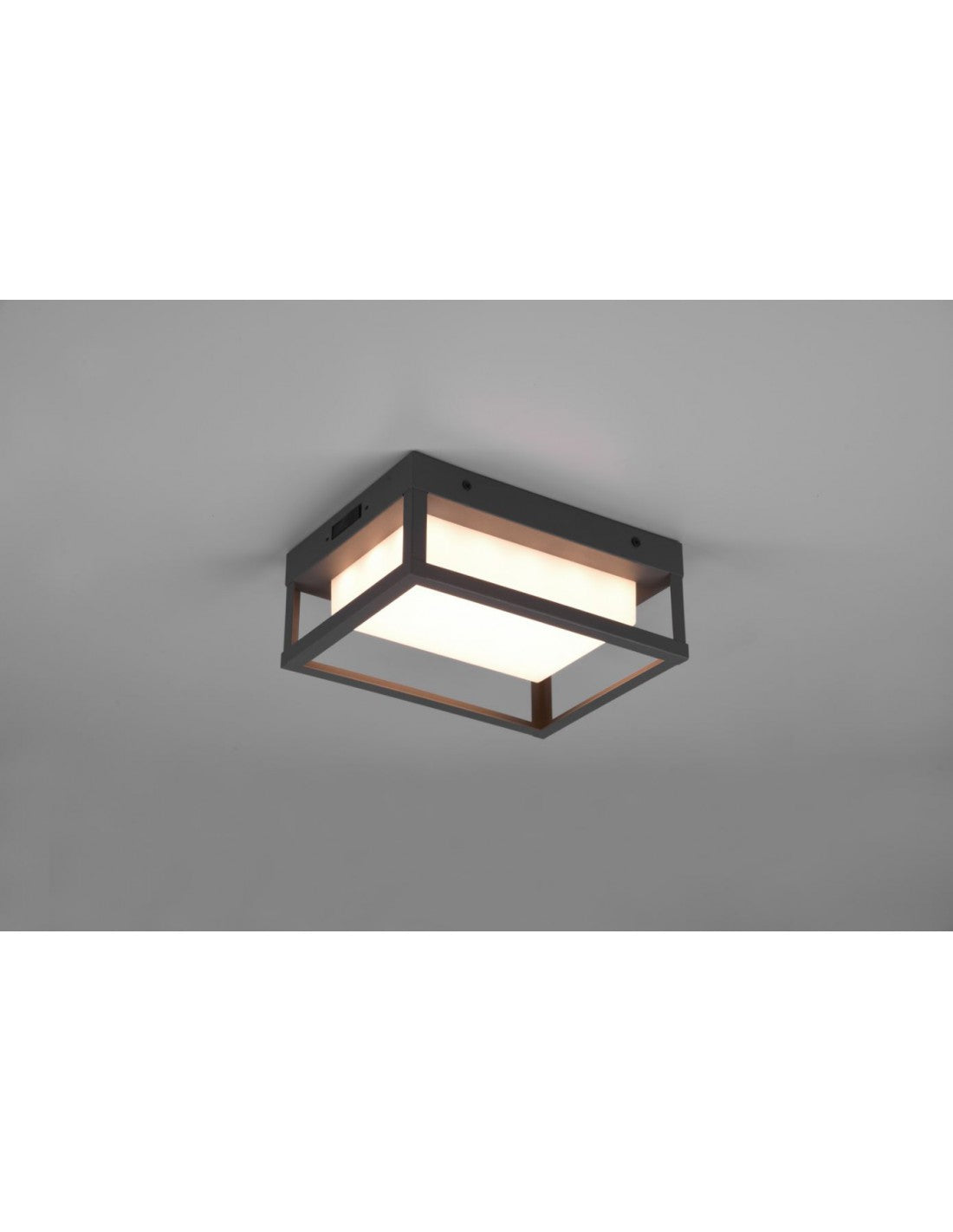 Applique Esterno Led Dip Switch Witham Antracite IP54 Trio Lighting