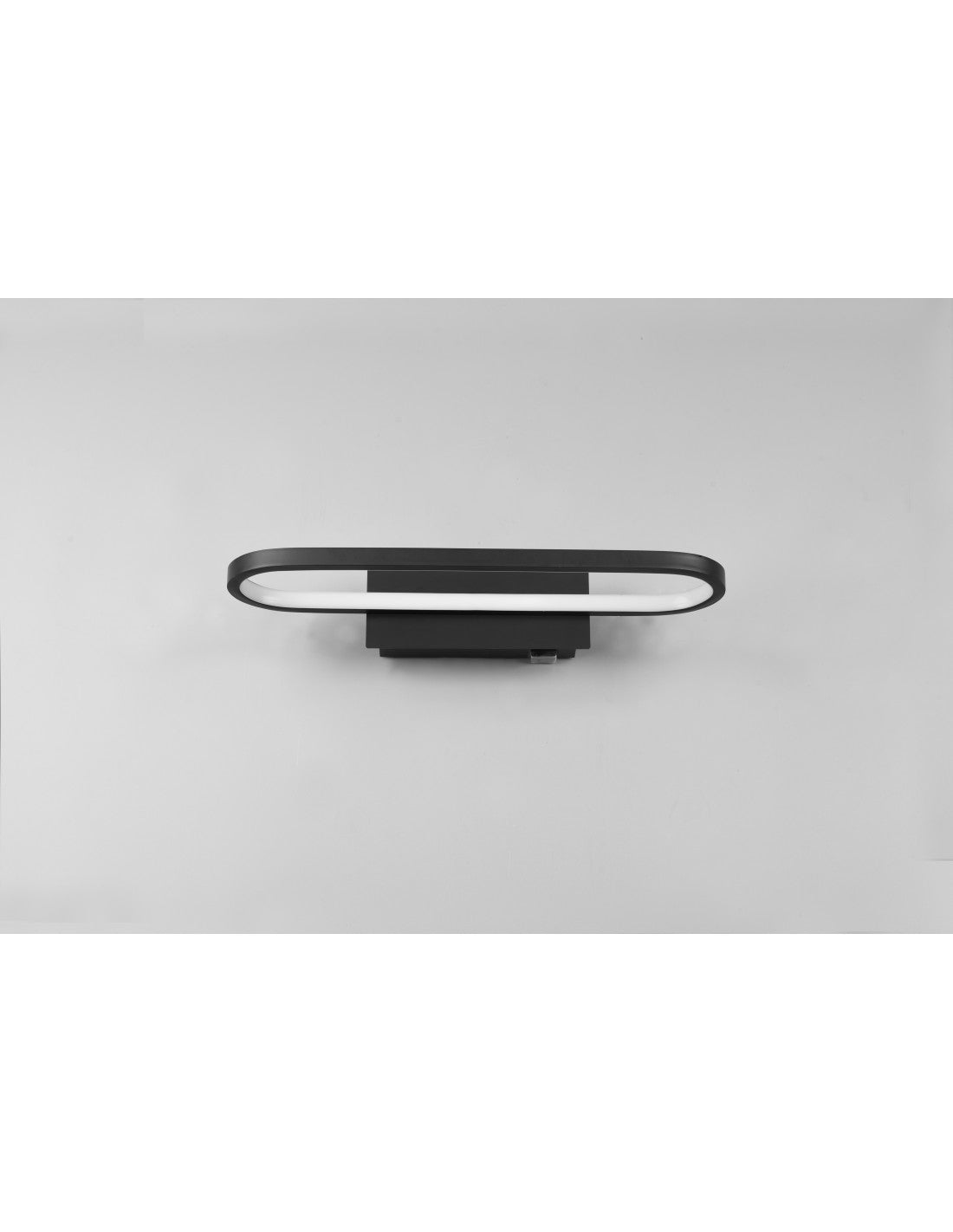 Applique Led Da Bagno Moderno Gianni Nero IP44 Trio Lighting
