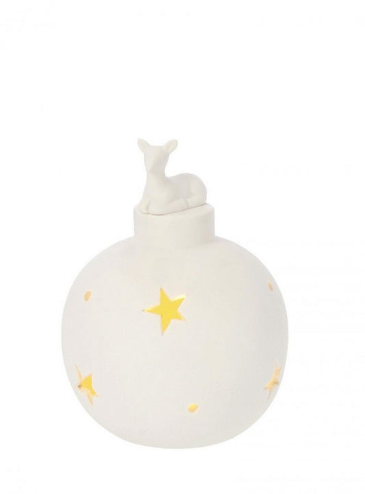 12x Decorazione Sfera Deer H14,3 C