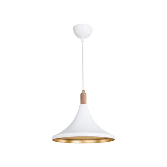Lampada a sospensione Kano bianco oro ASZ1563 EFFEZ