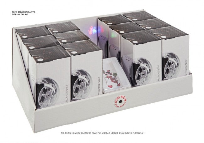 12x Proiettore Natale Mov.Ip44 Disp12Tryme