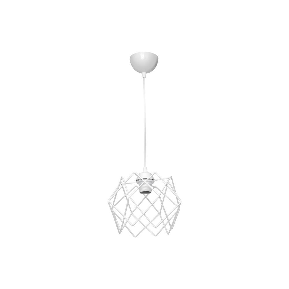 Lampada a sospensione Koza MDL4327 gabbia bianco EFFEZ