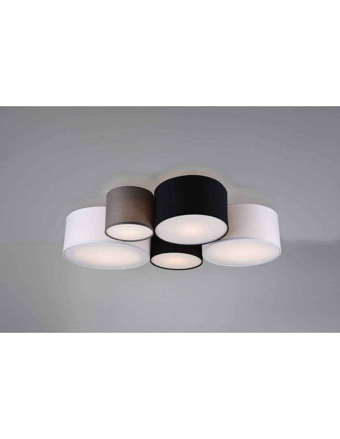 Plafoniera Hotel 5xE27 Cilindri Multicolor L90 cm Trio Lighting