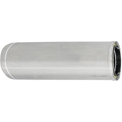 Tubo acciaio inox 316L doppia parete - Lunghezza 1m - Diametro interno 250mm - Diametro esterno 300mm