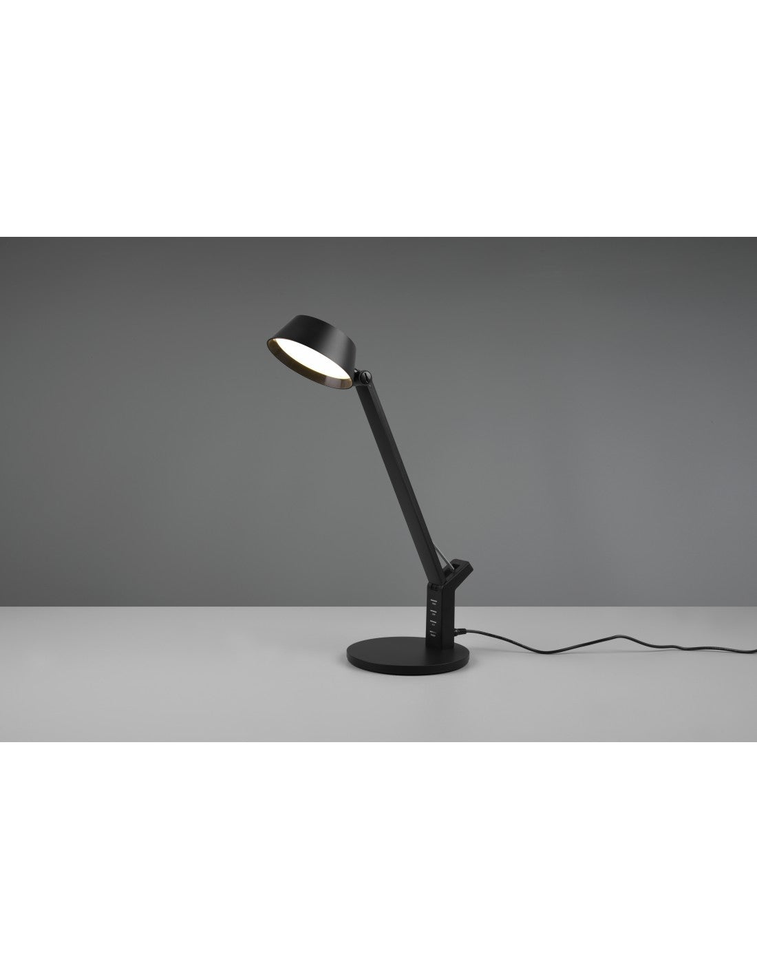 Lampada da Scrivania Ava Led Touch Dimmer NeroTrio Lighting