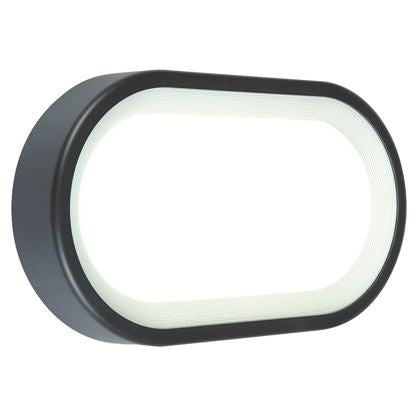 Plaf.Ovale 18W Led 4000K  linea orion  grafite
