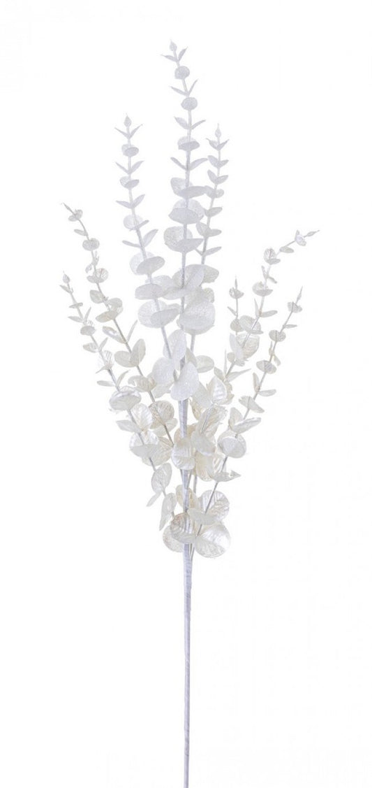 12x Ramo Jada Bianco Perlato H75Cm