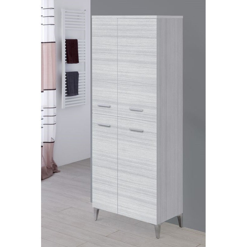 Armadio Scarpiera Grigio quattro ante 60x34x h148,5 cm