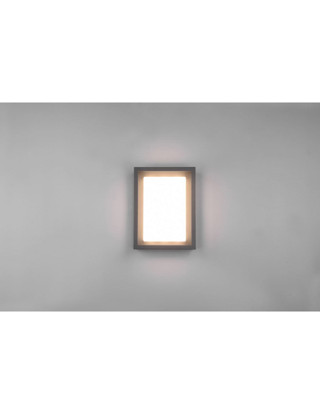 Applique Esterno Led Dip Switch Witham Antracite IP54 Trio Lighting