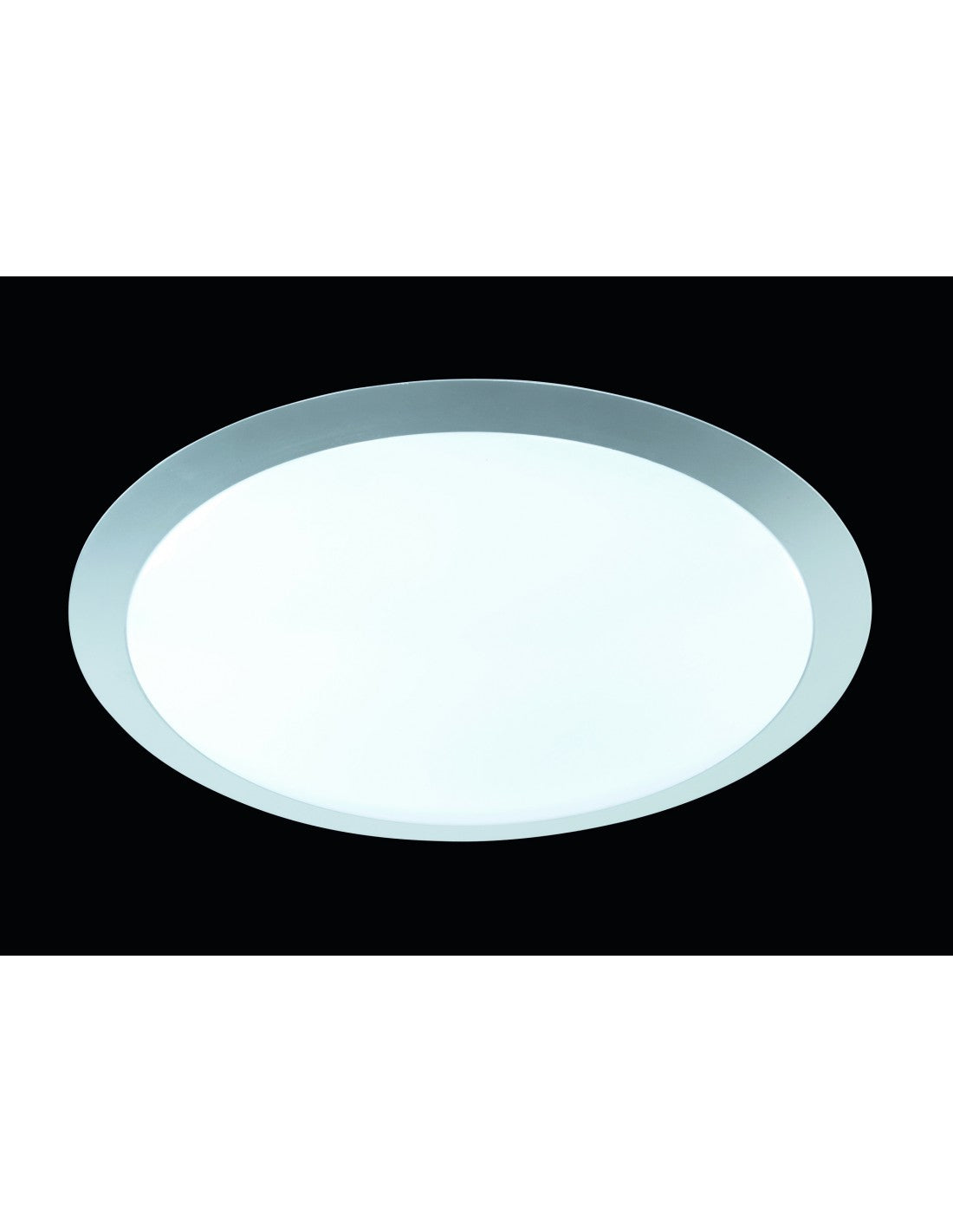 Plafoniera Moderna Led 25W Dimmerabile Gonzalo Alluminio Ø42 cm Trio Lighting