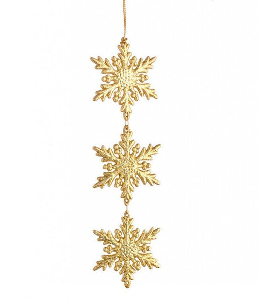 12x Pendaglio Vogue Triplo Oro