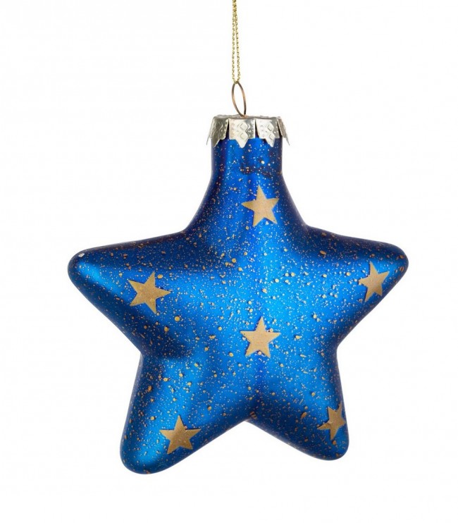 6x Pendaglio Vt Sky Stella Blu