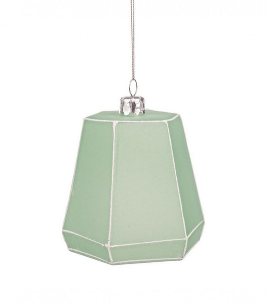 12x Pendaglio Vt Prisma Shape Verde
